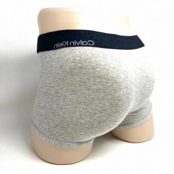 💖MEGA SALE💖Calvin Klein 1 Reconsidered Trunk Gray Cotton Men's NB2682060 L M S - Picture 3 of 8